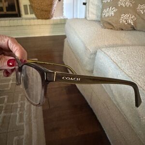 Coach Women's Glasses with Brown Frame